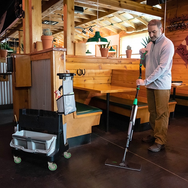 restaurant floor cleaning - cross contamination cleaning