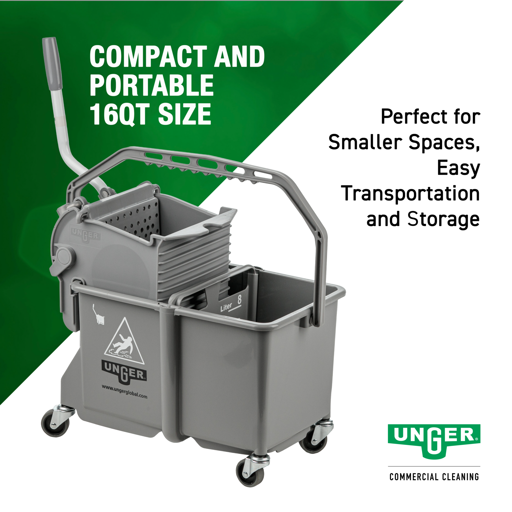 Dual compartment 16qt