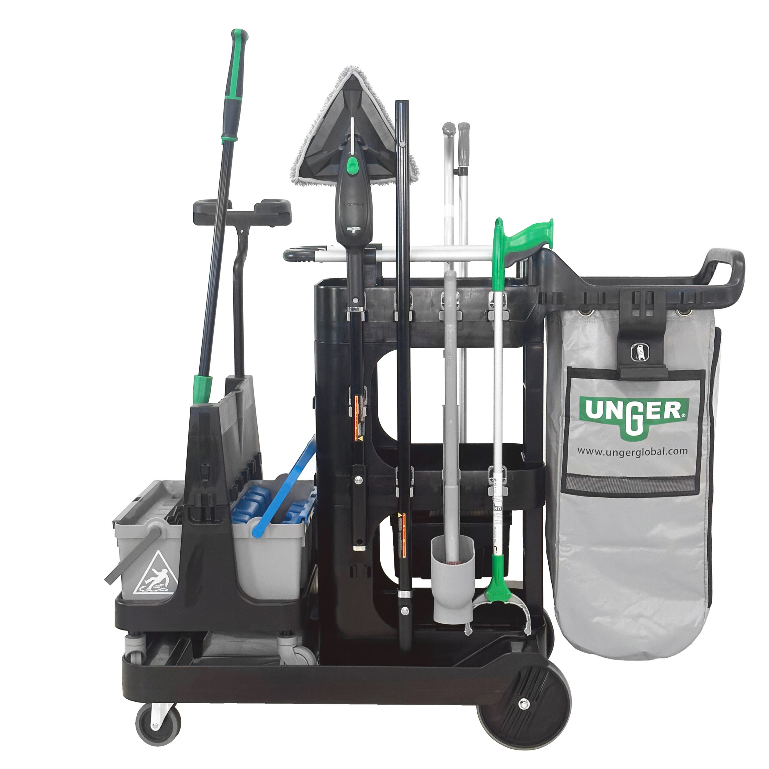 Unger DeepCleanRX Janitorial Cart System