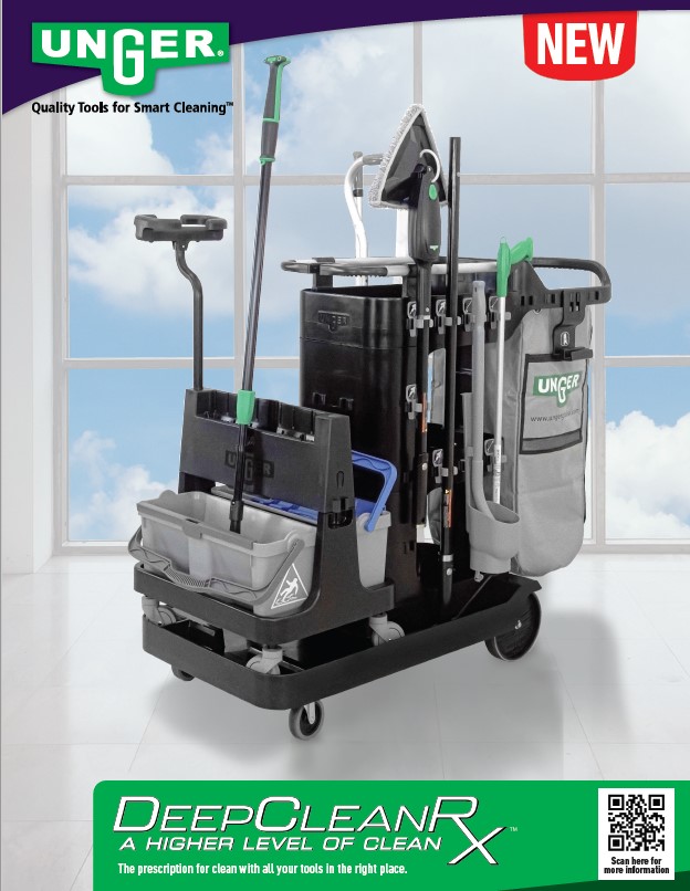 DeepCleanRx™ Janitorial Cart System Unger USA