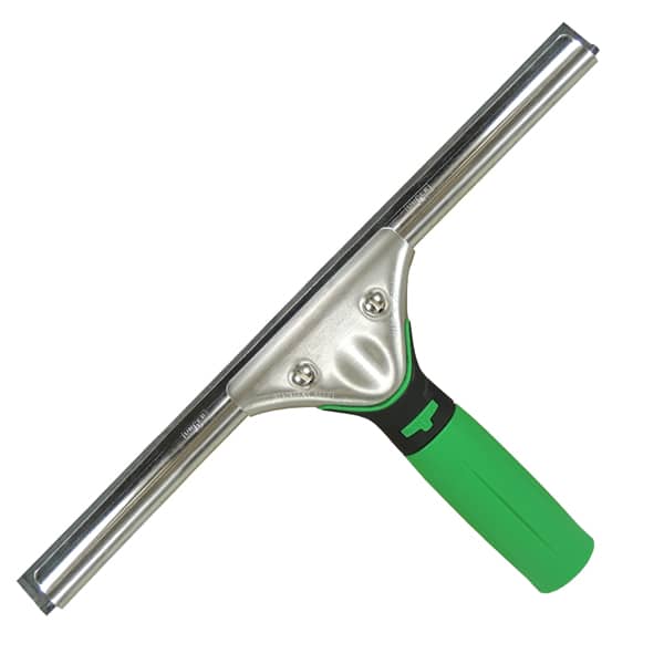 2 pcs 12 in.Professional Blade Rubber Window Squeegee Zinc Plated Steel Handle 