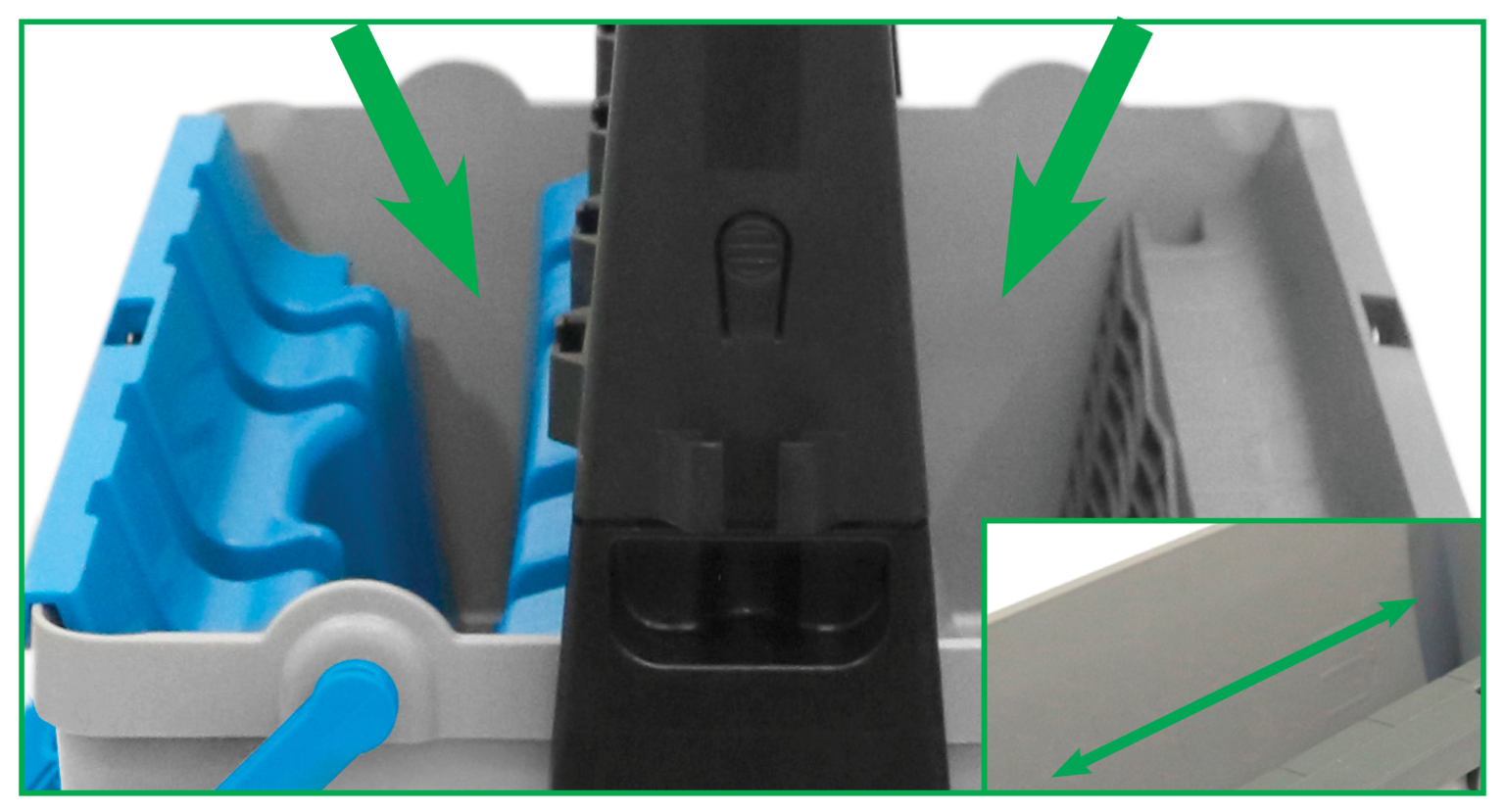 Dual Mop Bucket With Wringer Floor Cleaning & Mopping Unger