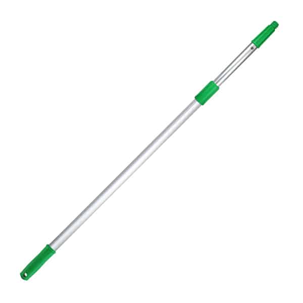 Unger ED550 Opti-loc Aluminum Extension Pole Three Sections Green/silver 18ft 
