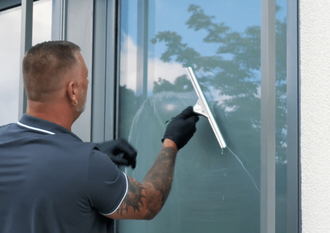 Squeegee Window Cleaning: How To for a Streak Free Shine