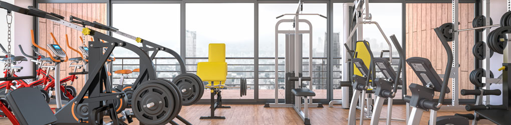 Fitness Center Cleaning Tools