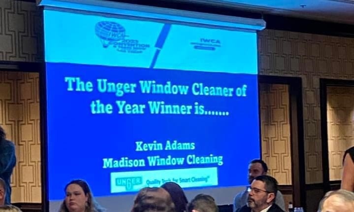 unger window cleaner of the year